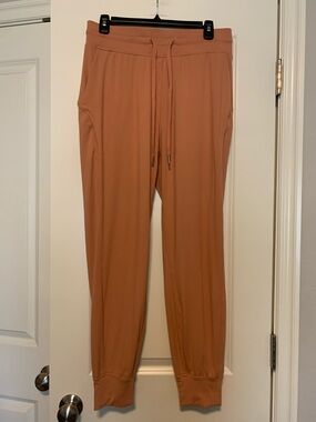 lululemon athletica Ready to Rulu Joggers Sz 8, Pink Savannah, EUC